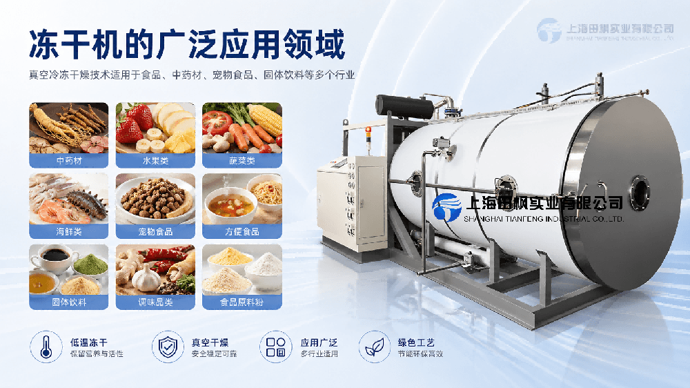 凍干機(jī)在各行各業(yè)的應(yīng)用